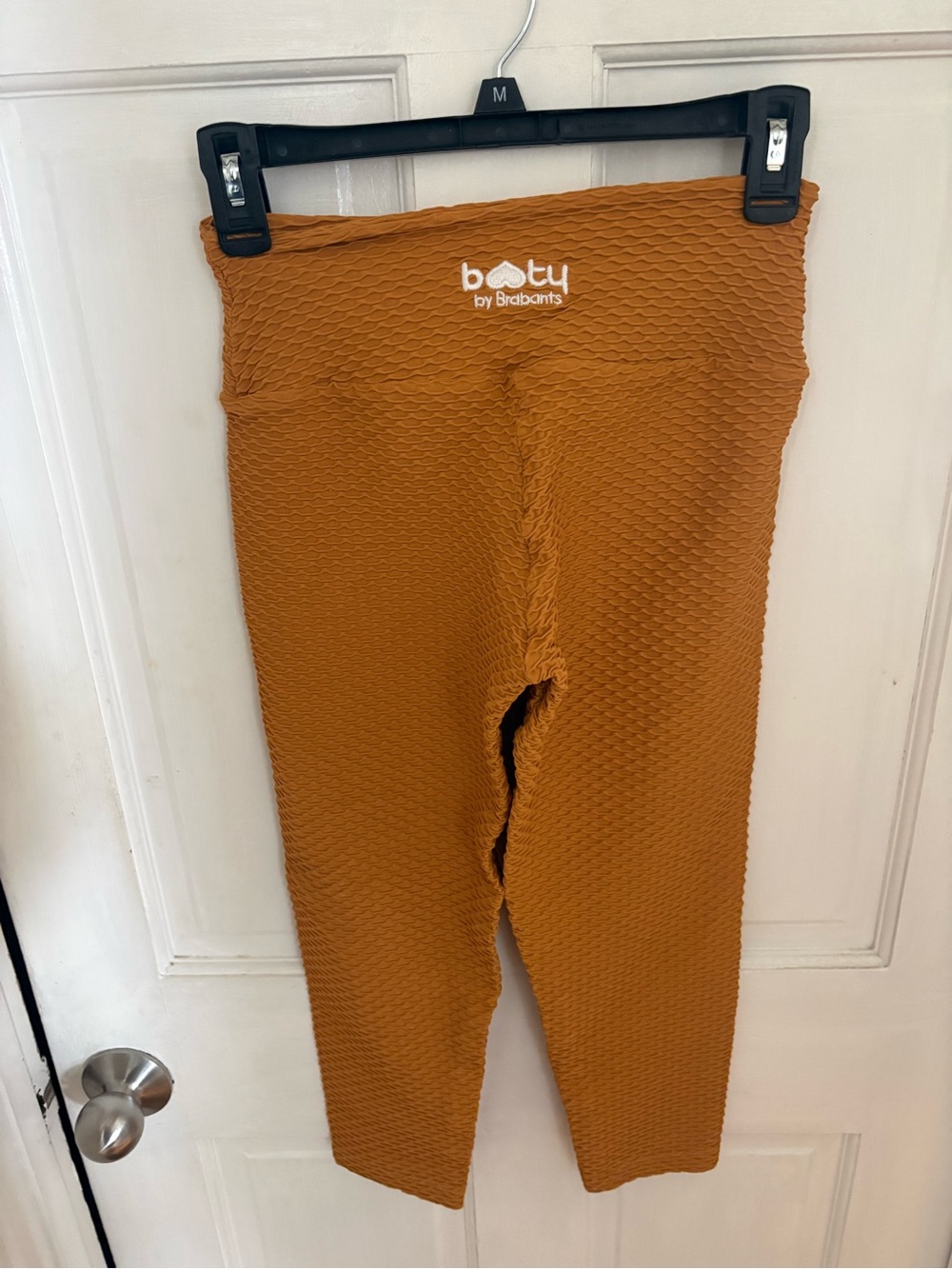 Booty by Brabants Textured Leggings in Mustard